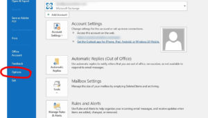 how to set up signature in Microsoft outlook