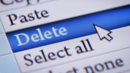deleted files