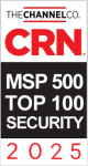 CRN MSP500 Security100 2025