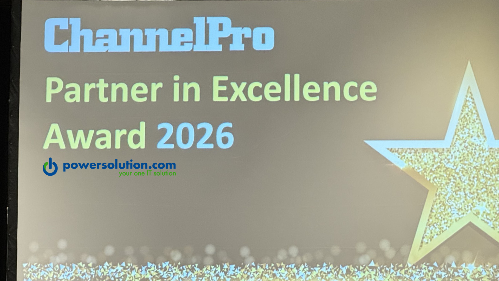 Powersolution Nominated for 2026 ChannelPro Partner in Excellence Award